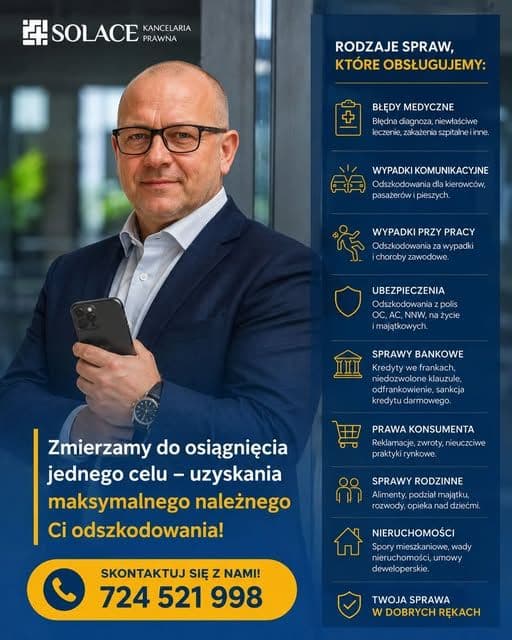 Pomagam uzyskać odszkodowanie.